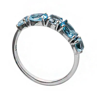 Anel de Prata com Zircônia