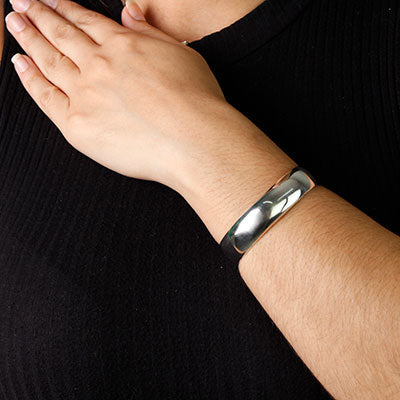 Bracelete de Prata Liso
