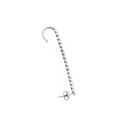 Brinco de Prata Contorno de Orelha(Ear Cuff) 