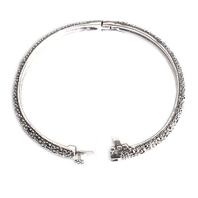 Bracelete de Prata com Marcassita