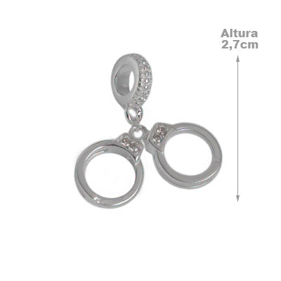 Berloque de Prata Algema