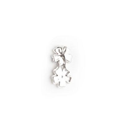 Pingente de Prata Flor com Madrepérola