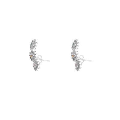 Brinco de Prata Contorno de Orelha (Ear Cuff) 