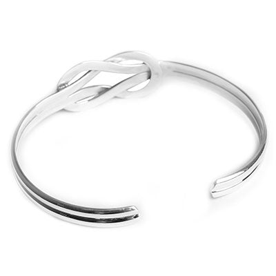 Bracelete de Prata Nó