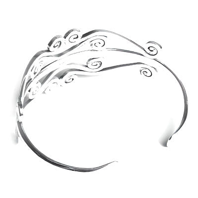 Bracelete de Prata Vazado