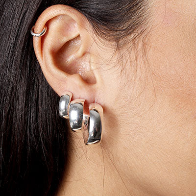 Argola de Prata Trio - 51931