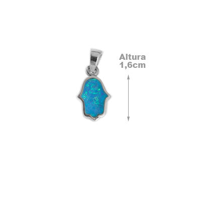 Pingente de Prata Hamsa