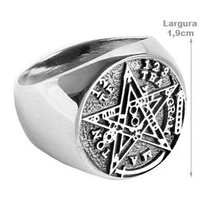 Anel de Prata Tetragrammaton - 52765