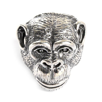 Anel de Prata Macaco