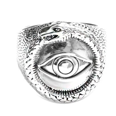 Anel de Prata Olho Illuminati