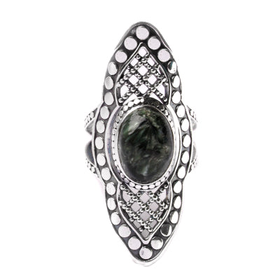 Anel de Prata com Seraphinite