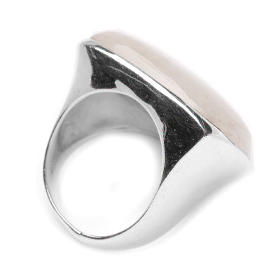 Anel de Prata com Pedra da Lua