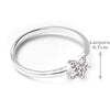 Anel de Prata Estrela com Zircônia - 51468