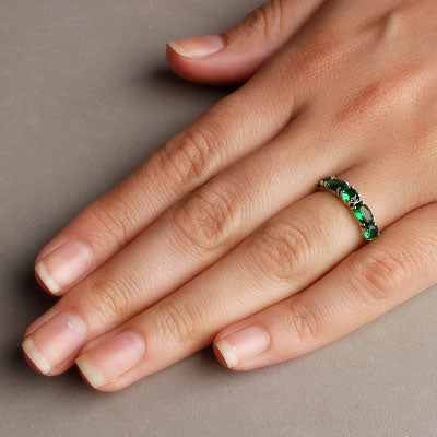 Anel de Prata com Zircônia