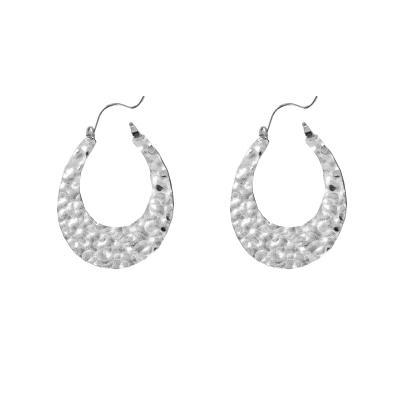 Argola de Prata Trabalhada - 45274