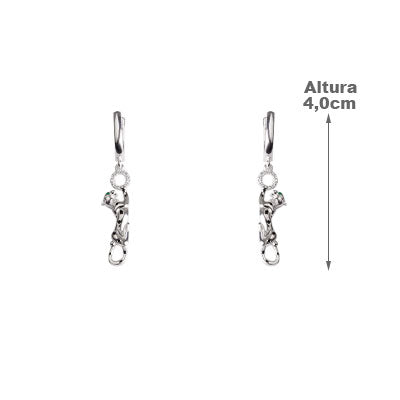 Argola de Prata Pantera - 55007