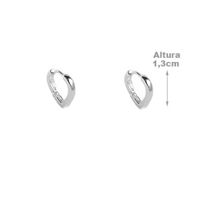 Argola de Prata Lisa