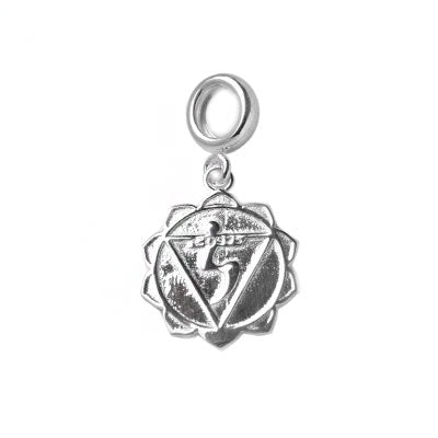 Berloque de Prata Chakra