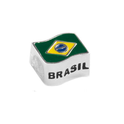 Berloque de Prata Brasil