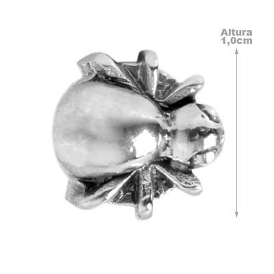 Berloque de Prata Aranha