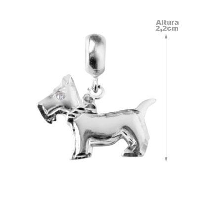 Berloque de Prata Cachorro