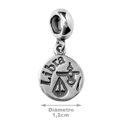 Berloque de Prata Signo de Libra - 35945