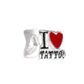 Berloque de Prata I Love Tattoo