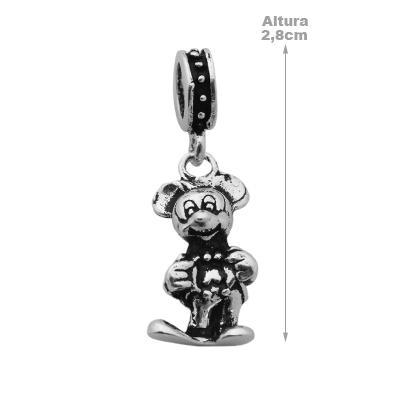 Berloque de Prata Mickey