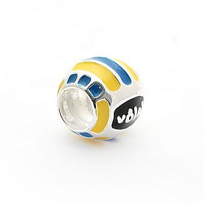 Berloque de Prata Bola de Vôlei