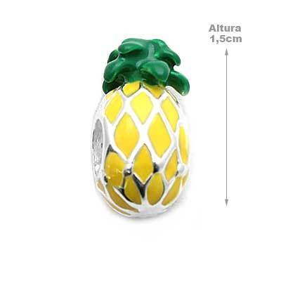 Berloque de Prata Abacaxi 