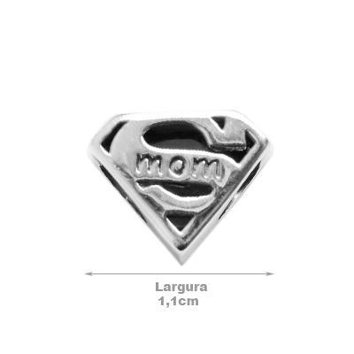 Berloque de Prata Super Mãe - 45183