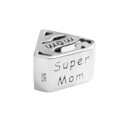 Berloque de Prata Super Mãe - 45183