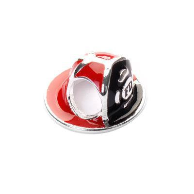 Berloque de Prata Capacete de Bombeiro