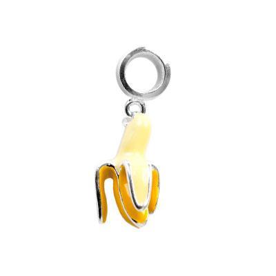 Berloque de Prata Banana