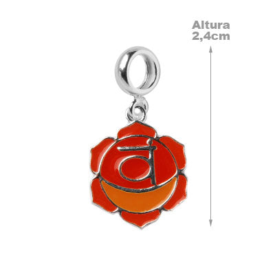 Berloque de Prata Chakra