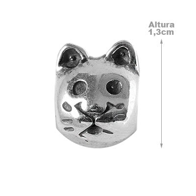 ﻿Berloque de Prata Gato