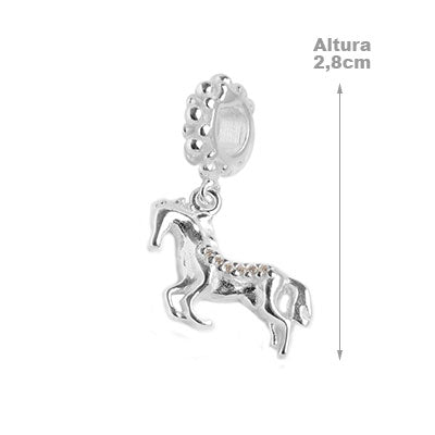 Berloque de Prata Cavalo
