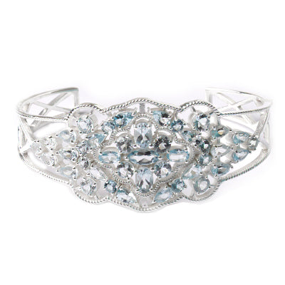 Bracelete de Prata com Topázio 