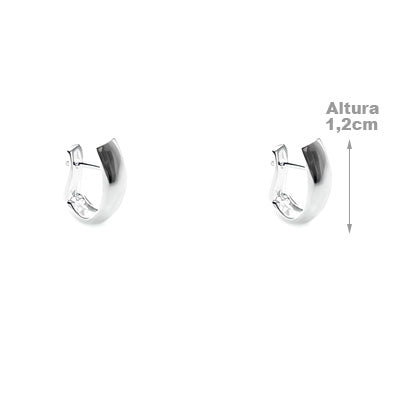 Argola de Prata Lisa - 43700