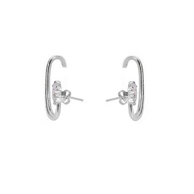 Brinco de Prata Ear Hook 