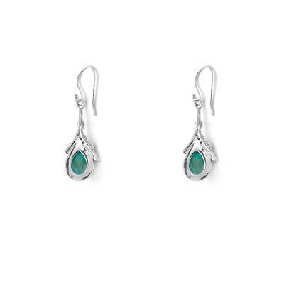 Brinco de Prata com Larimar 