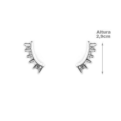 Brinco de Prata Liso (Ear Cuff)