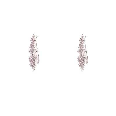 Brinco de Prata Contorno de Orelha (Ear Cuff). 