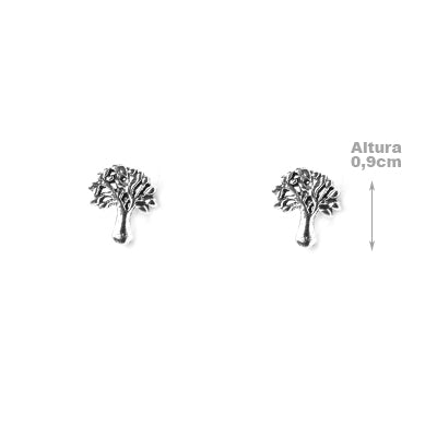 Brinco de Prata Árvore
