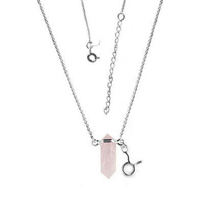 Gargantilha de Prata Signo de Touro com Pedra.