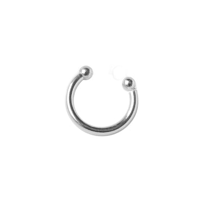 Piercing de Prata Pressão para Orelha