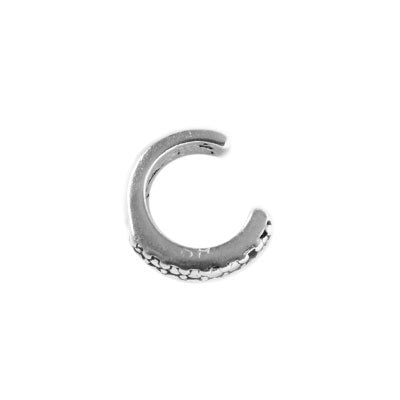 Piercing de Prata Pressão para Orelha.