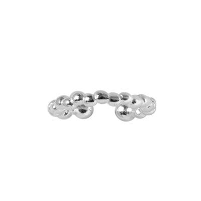 Piercing de Prata Pressão para Orelha. 