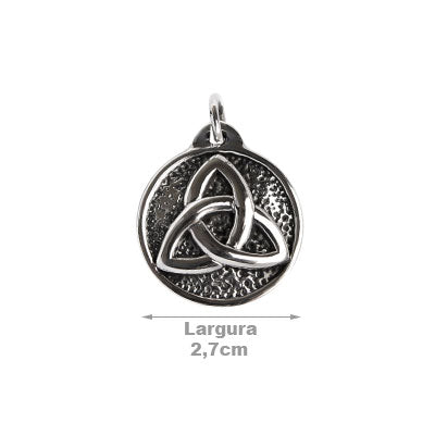 Pingente de Prata Triquetra