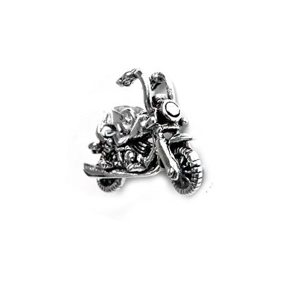 Pingente de Prata Moto 